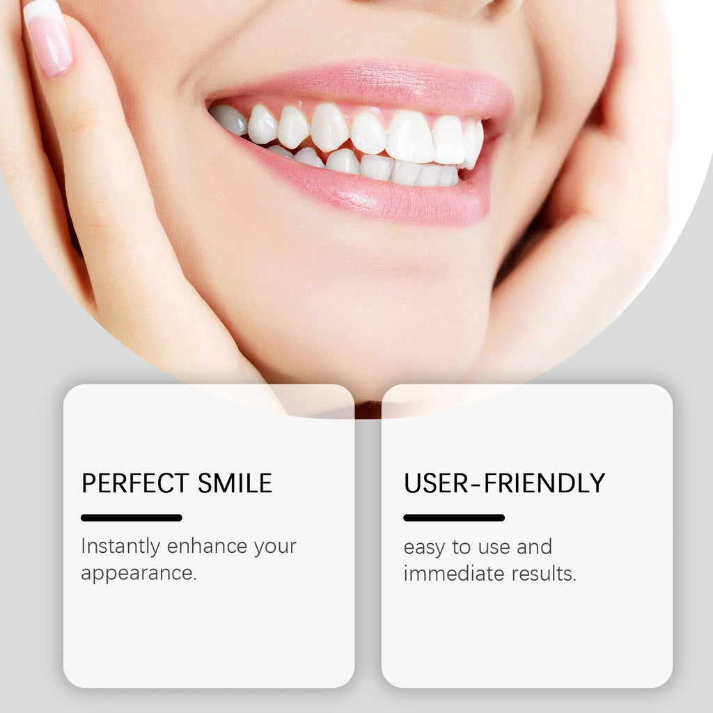 Temporary Silicone Cosmetic Denture Set for Smile Improvement