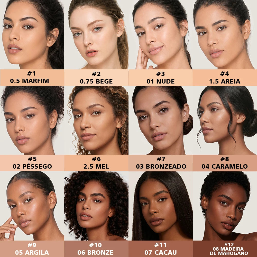 Matte Lightweight Liquid Foundation for Flawless Poreless Skin