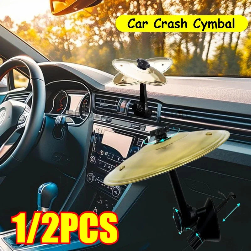 Mini Drum Cymbal Car Vent Decoration Accessory