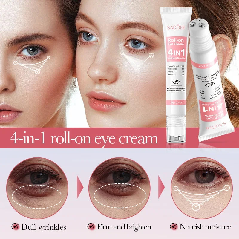 Anti-Aging Retinol Eye Cream for Dark Circles and Puffiness