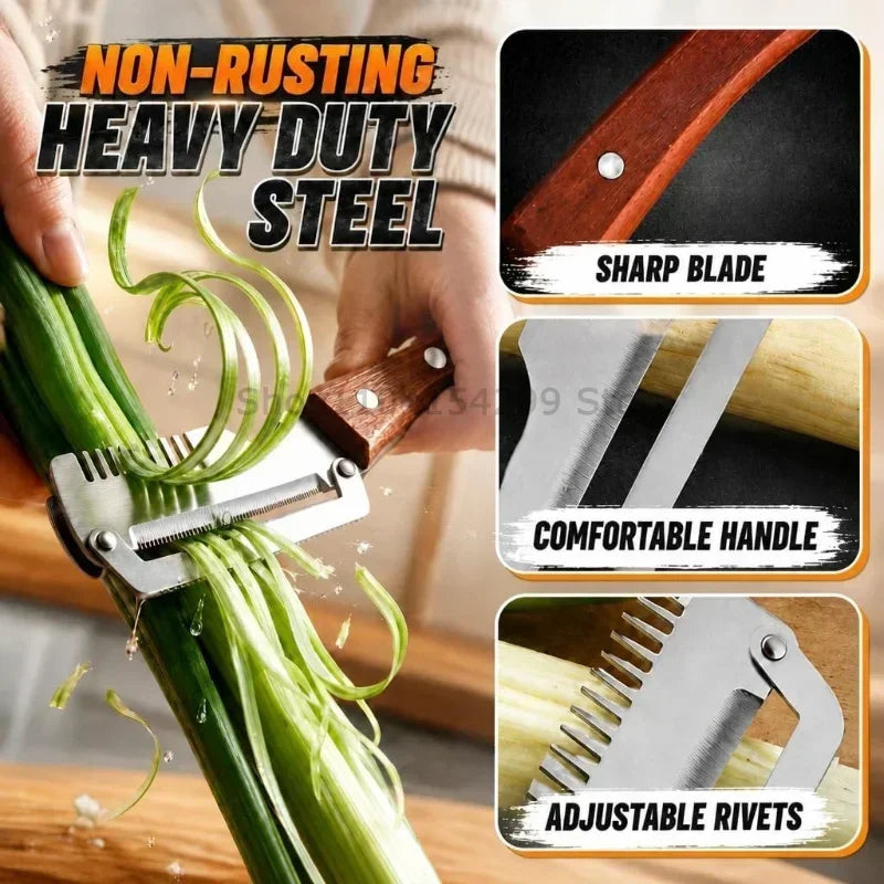 3-in-1 Multifunction Vegetable Peeler and Kitchen Tool