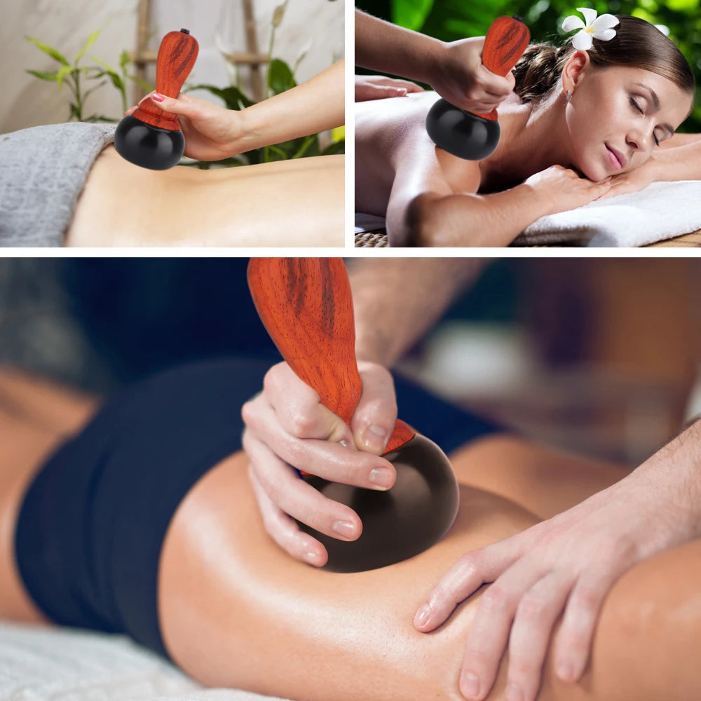 Electric Heated Bianstone Gua Sha Massage Tool - 3