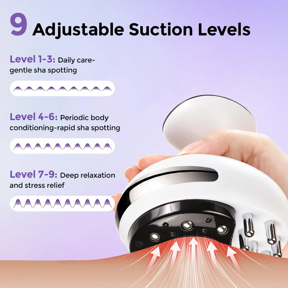 Electric Cupping and Gua Sha Massage Device