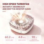 Compact Brushless Nail Dust Collector for Manicures