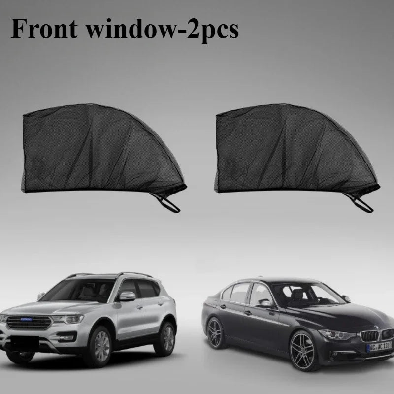 Breathable Car Window Sun Shade and Mosquito Mesh