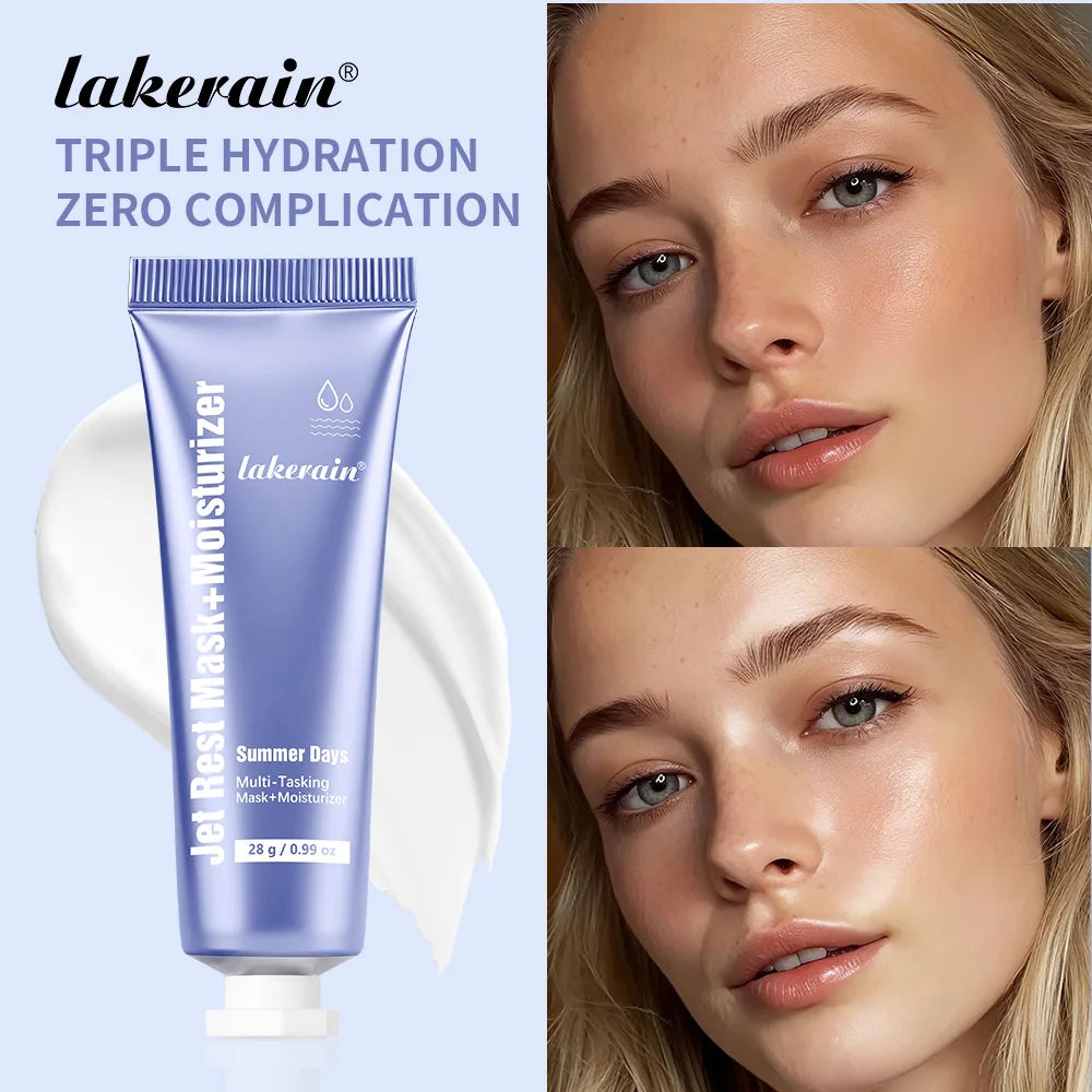 2-in-1 Hydrating Face Moisturizer and Nourishing Overnight Mask