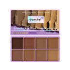 8-Shade Waterproof Full Coverage Cream Concealer Palette