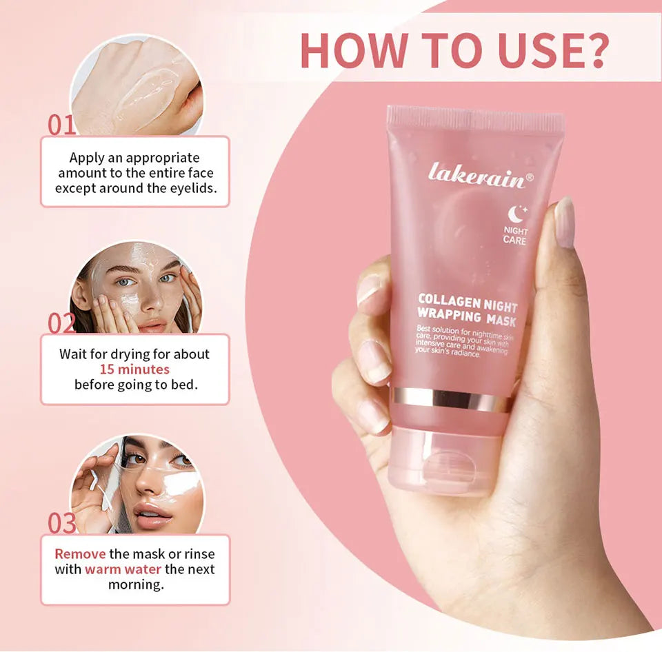 Collagen Face Care Set for Skin Firming and Hydration