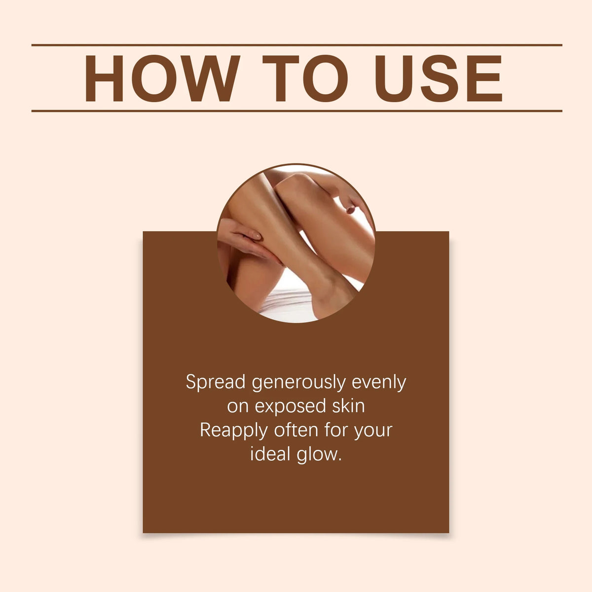 Coconut Oil Dark Tanning Body Oil for Deep Bronze Glow