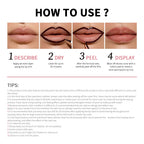 Peel Off Tattoo Lip Liner Stain