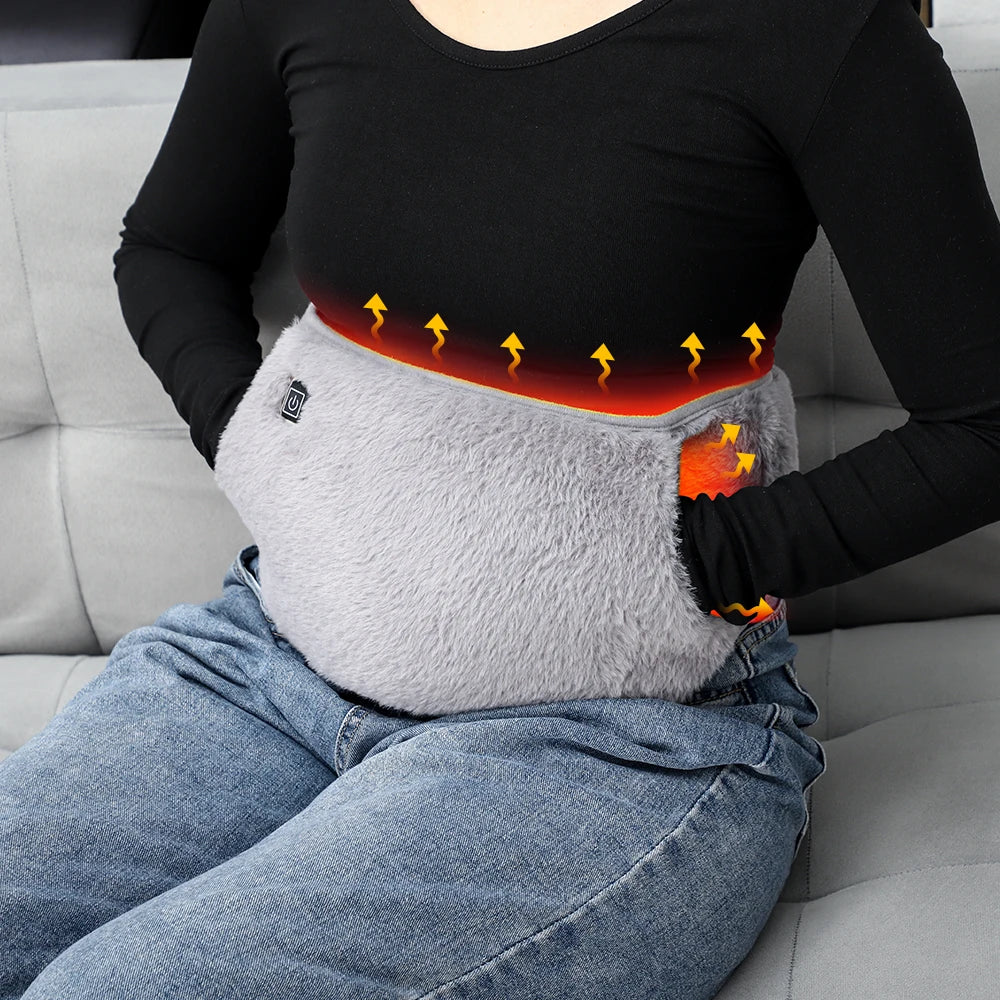Electric Heating Pad Wrap for Back, Abdomen and Body Relief - 23