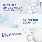 Triple Lipid Peptide Moisturizing Cream for Dry and Sensitive Skin