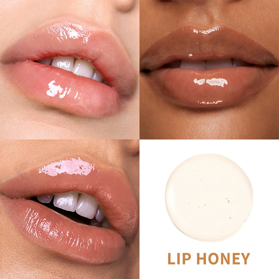 Honey and Chocolate Moisturizing Lip Gloss Duo Set