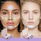 Multi-Shade Face Concealer and Color Correction Palette