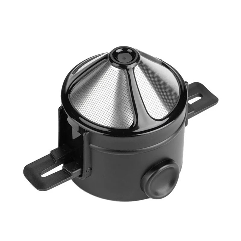 Portable Stainless Steel Reusable Coffee Drip Filter