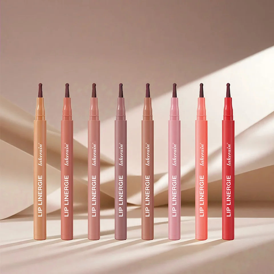 Waterproof Ballpoint Felt Tip Lip Liner Stain