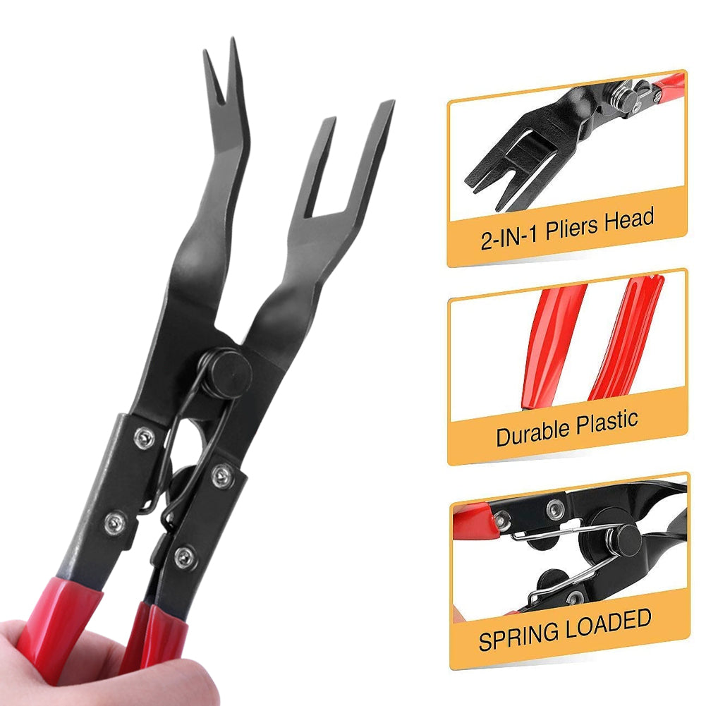 Car Interior Trim and Fastener Removal Pliers - 10