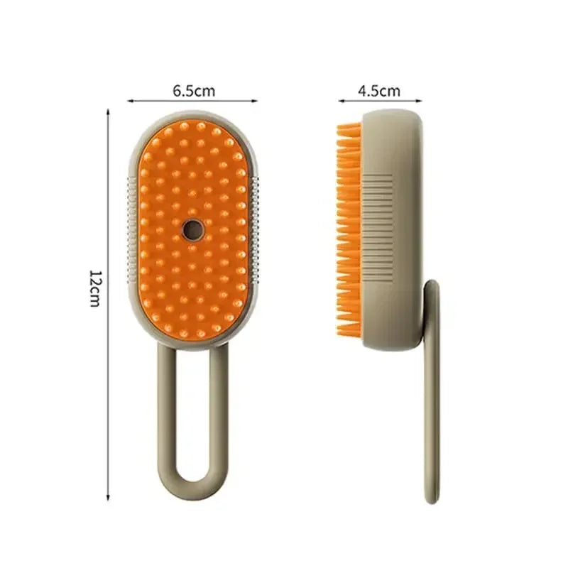 3-in-1 Steam Grooming Brush for Pets