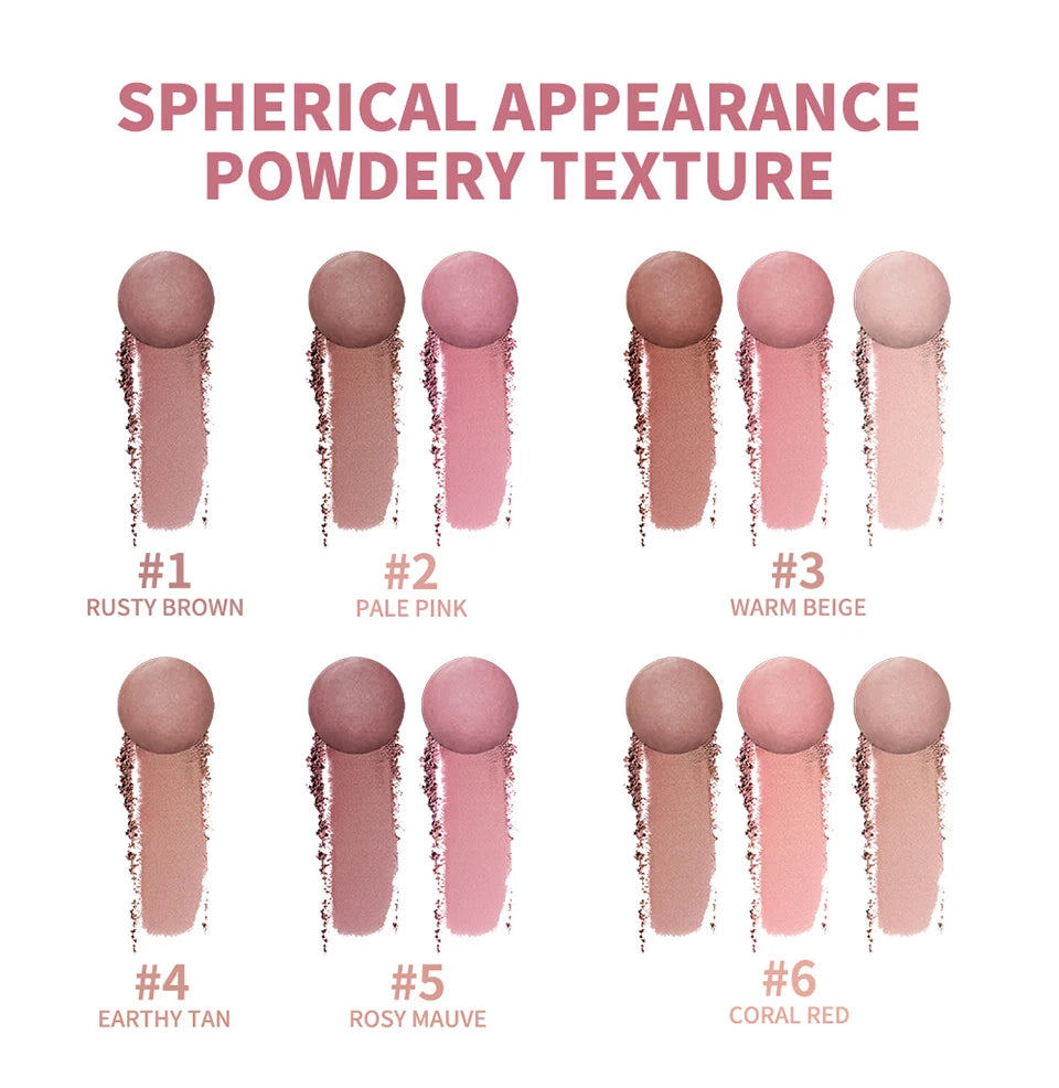 Spherical Powder Bead Blush for Natural Glowing Makeup - 14