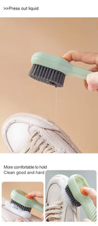 Automatic Liquid Dispensing Shoe Cleaning Brush