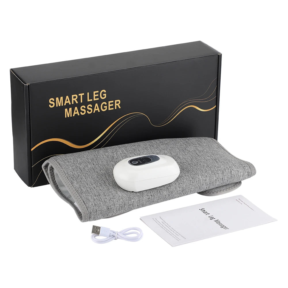 Wireless Air Compression Leg and Calf Massager for Muscle Recovery