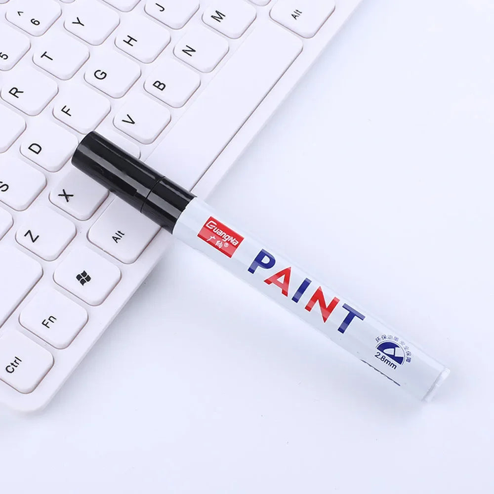 Waterproof Permanent Tire and Car Paint Marker Pen - 18