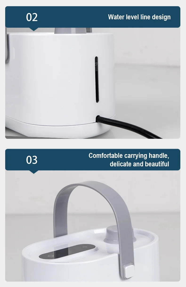 Portable Handheld High-Pressure Steam Cleaner for Home and Auto