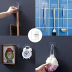Heavy Duty Adhesive Wall Hooks for Organizing
