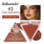 Matte Bronzer Powder for Long-Lasting Smooth Face Makeup