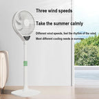 Adjustable Remote Control Stand Floor Fan for Home and Office