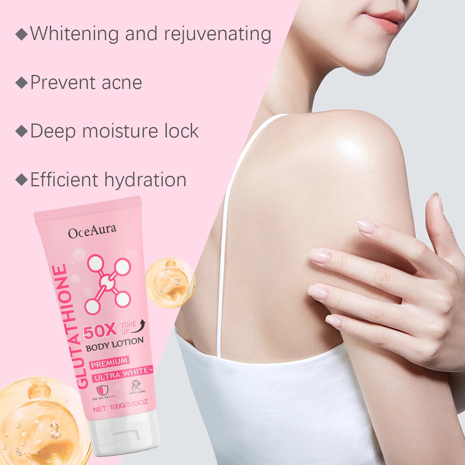 Arbutin Brightening Body Lotion for Glowing and Hydrated Skin - 16