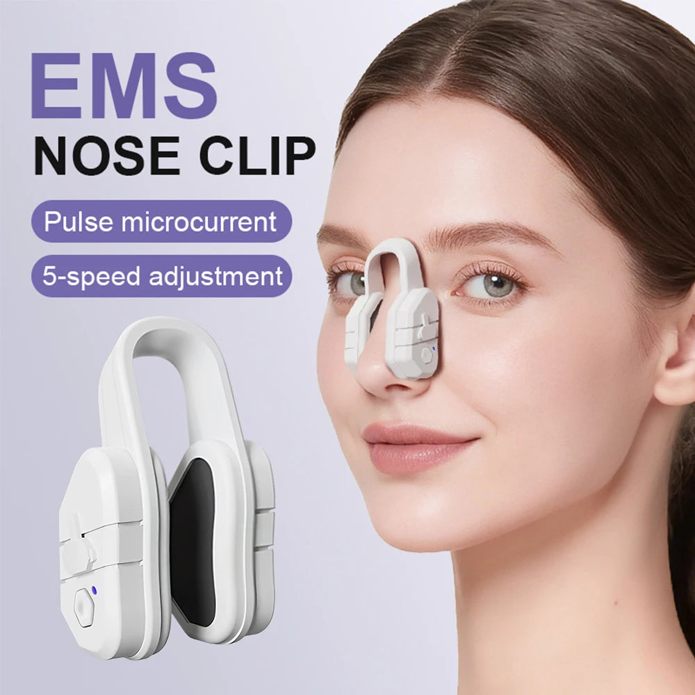 EMS Electric Nose Shaping and Lifting Massager Clip - 7