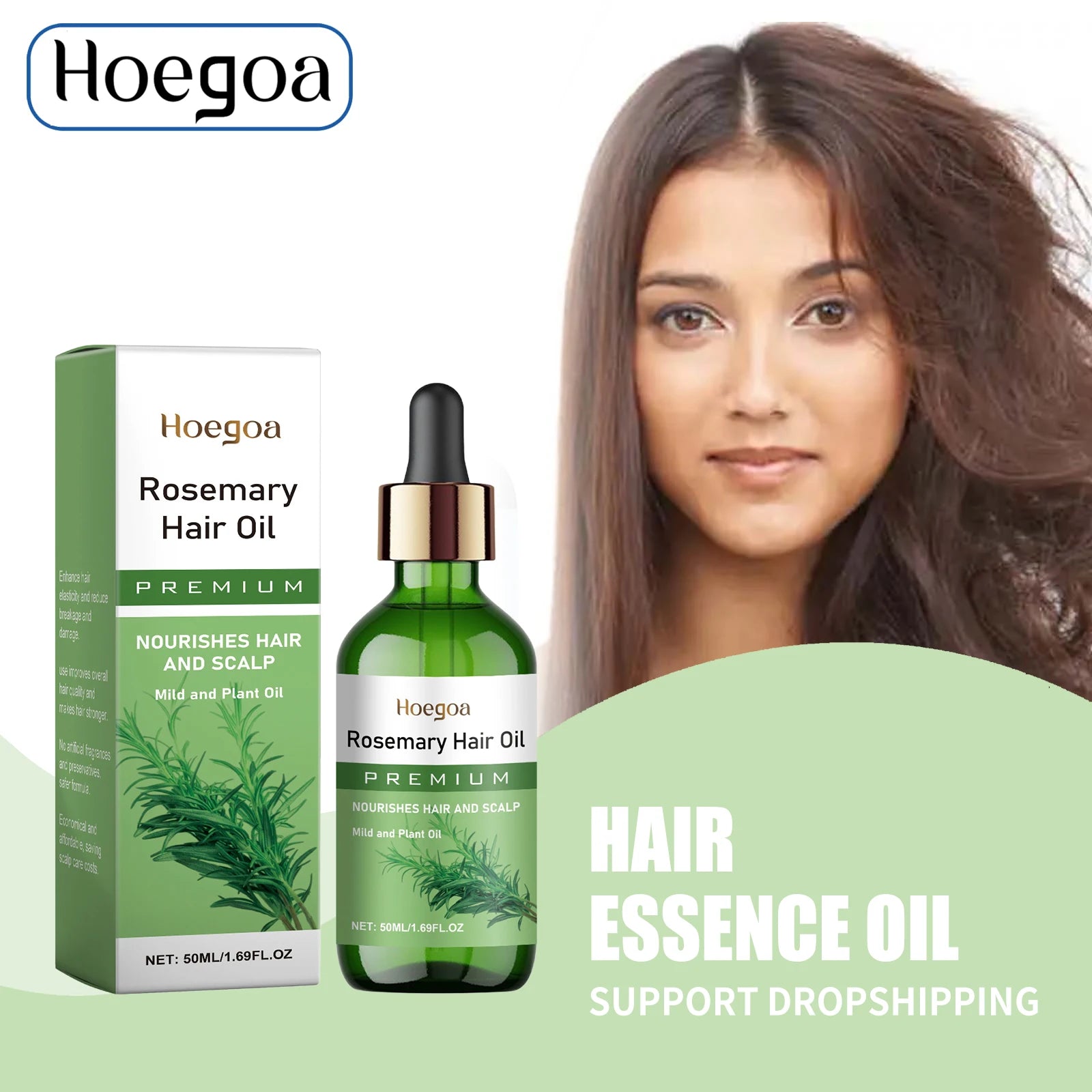 Rosemary Hair Growth Oil for Scalp and Thinning Hair - 1