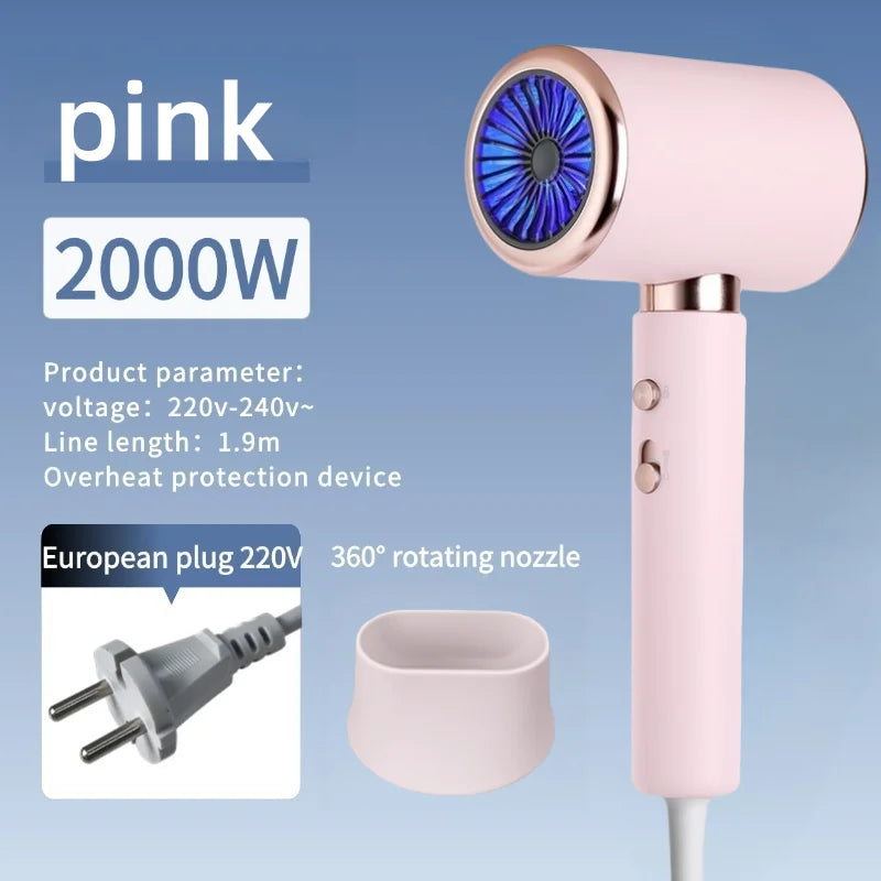 Professional 2000W Ionic Hair Dryer for Fast Styling - 27