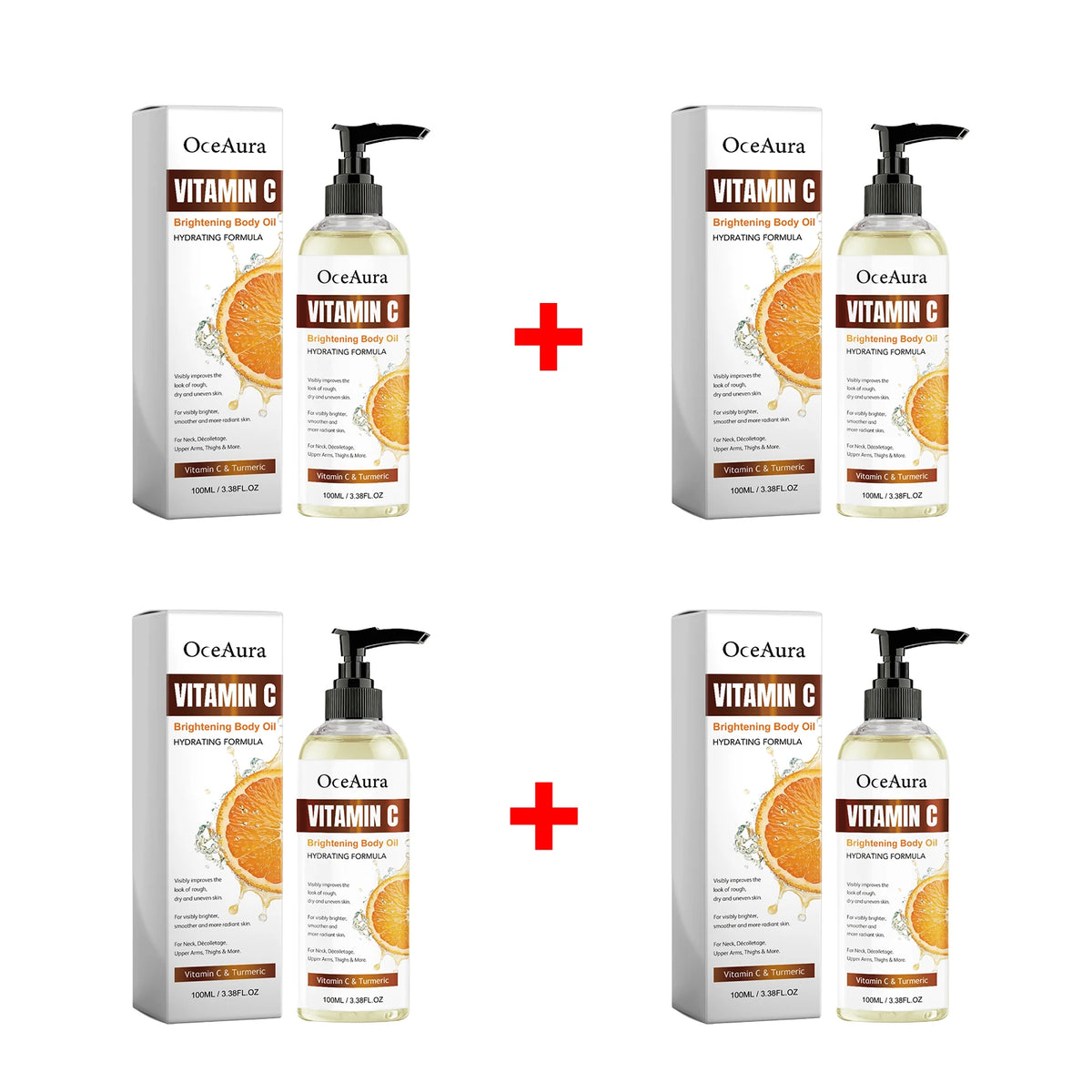 Turmeric and Vitamin C Brightening Body Oil