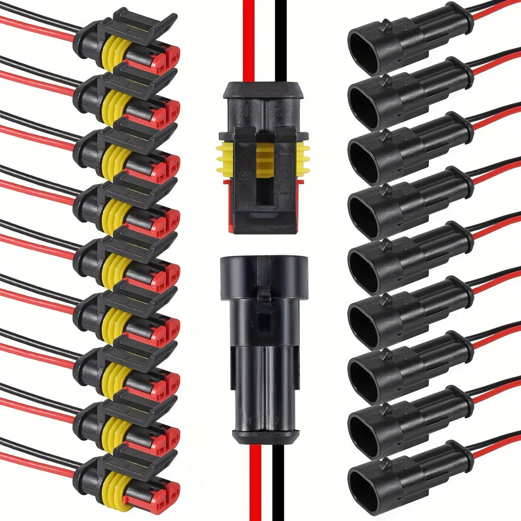 Waterproof Automotive Electrical Wire Connector Kit
