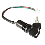Universal 4-Wire Ignition Switch with Keys for ATV and Dirt Bikes