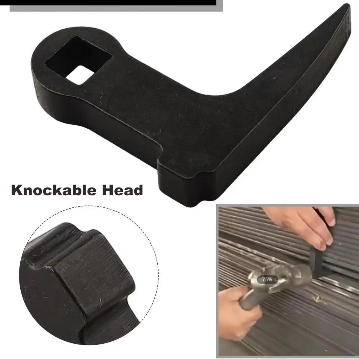 L-Shaped Half Shaft Removal Pry Tool for Automotive Repair