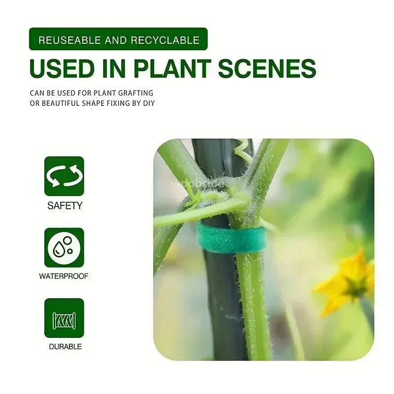 Reusable Adjustable Plant Support Ties for Garden - 5