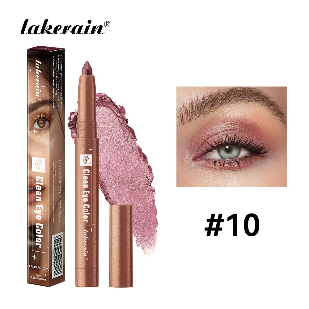 Waterproof Smudge-Proof Shimmer Eyeshadow Stick