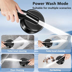 4-Mode High-Pressure Handheld Shower Head