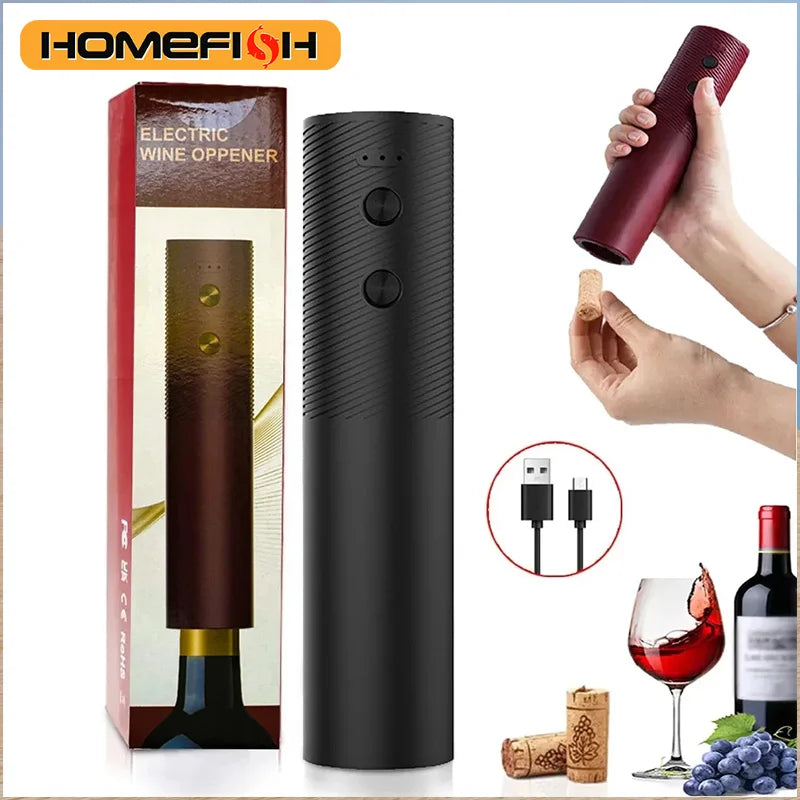 Automatic Rechargeable Electric Wine Bottle Opener - 1