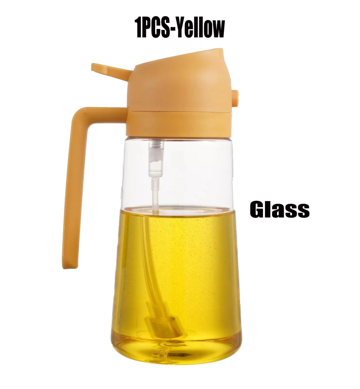 2-in-1 Glass Oil Sprayer and Dispenser for Cooking - 13