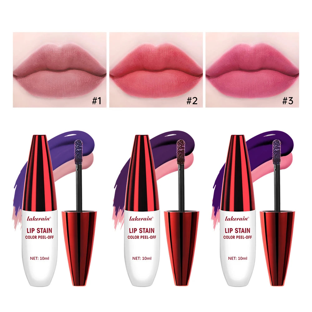 Waterproof Peel-Off Matte Lip Stain Tint