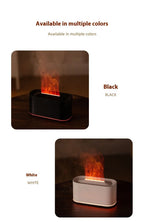 Flame Effect Aromatherapy Essential Oil Humidifier