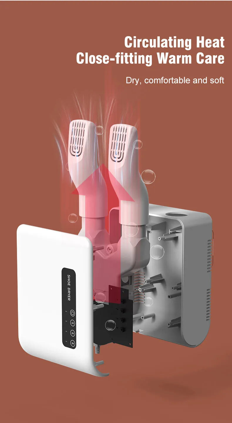 Electric Shoe Dryer and Deodorizer for Boots and Sneakers - 20