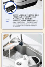 High-Pressure Handheld Steam Cleaner for Home and Car