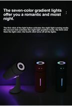 Portable Wireless Desktop Air Humidifier with Adjustable Mist