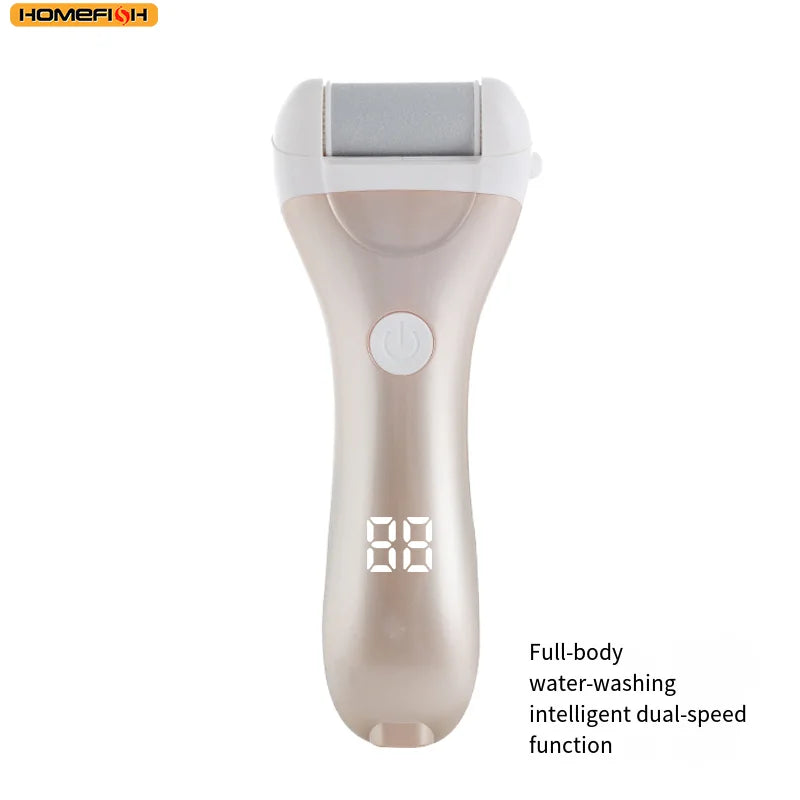 Electric Rechargeable Foot Callus Remover with Power Display