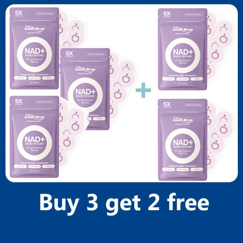 NAD+ Daily Wellness Support Patches - 8